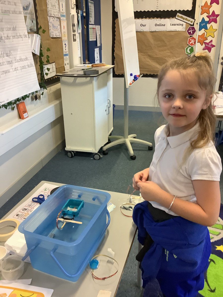 nhpyr2's tweet photo. Today in Science, we looked at the properties of materials. We started to conduct an experiment. We wanted to know which material would be the most suitable to make an anchor. We predicted which materials would float or sink, before seeing the results.@NHP_WAT https://t.co/uHjUqpPqw9