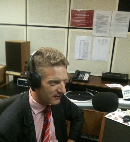 Mr_John_Harvey_'s tweet photo. Happy 40th Birthday @BBCDevonโฆ ๐ฅณ ๐
Dug out this shot of one of my many visits to the old #BBCDevon studios on St Davidโs Hill, #Exeterโฆ
#Happy40th #BBC #Devon https://t.co/usgnBjstC1