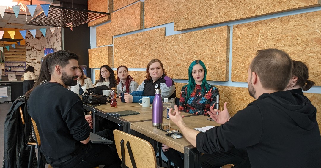 Before the new year, we welcomed guests at the studio to chat with the dev team, create content  and overall to just dance ! Thank you all for making the #JustDance community a beautiful space and for loving the game!

 #justdancegame #gamedev #ubisoftparis