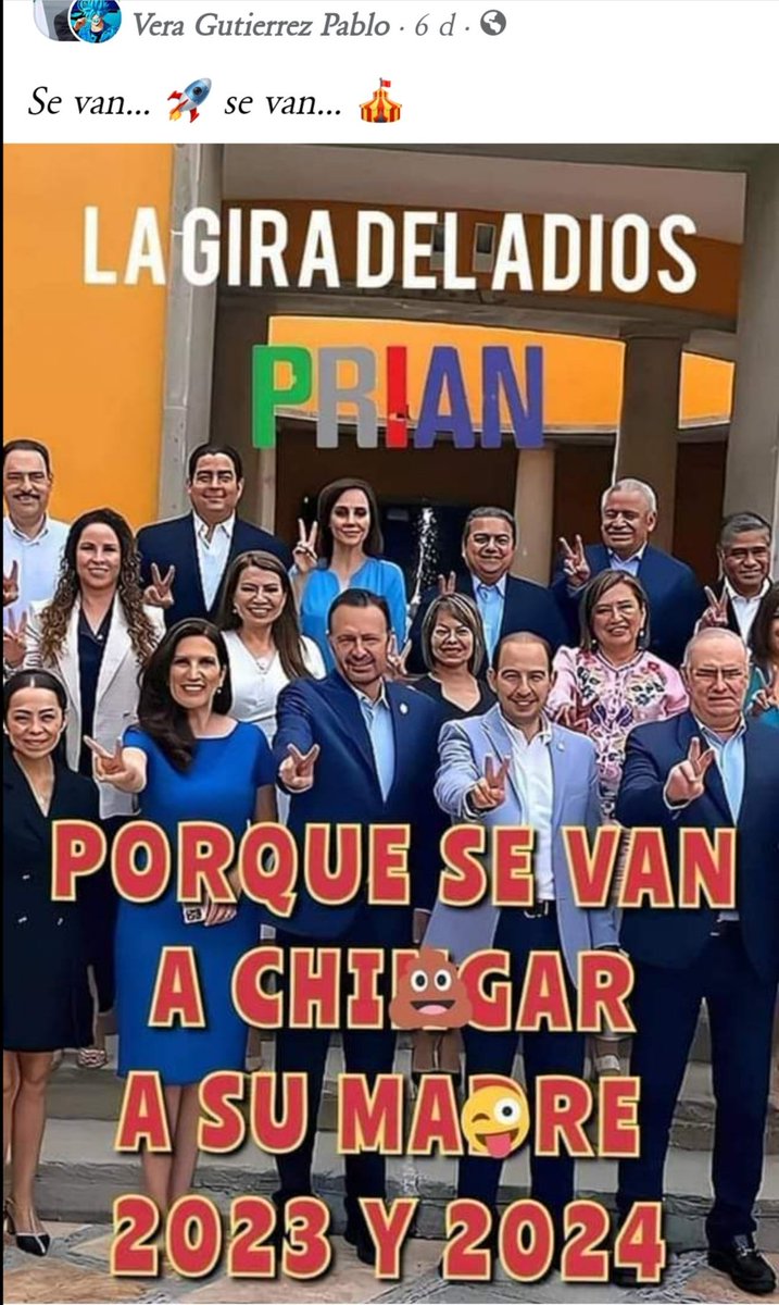 Carotrujillo791's tweet photo. @AccionNacional #EsSabotaje #ESELPRIAN #NARCOPAN #PANVOX https://t.co/7LhwwrHuYR