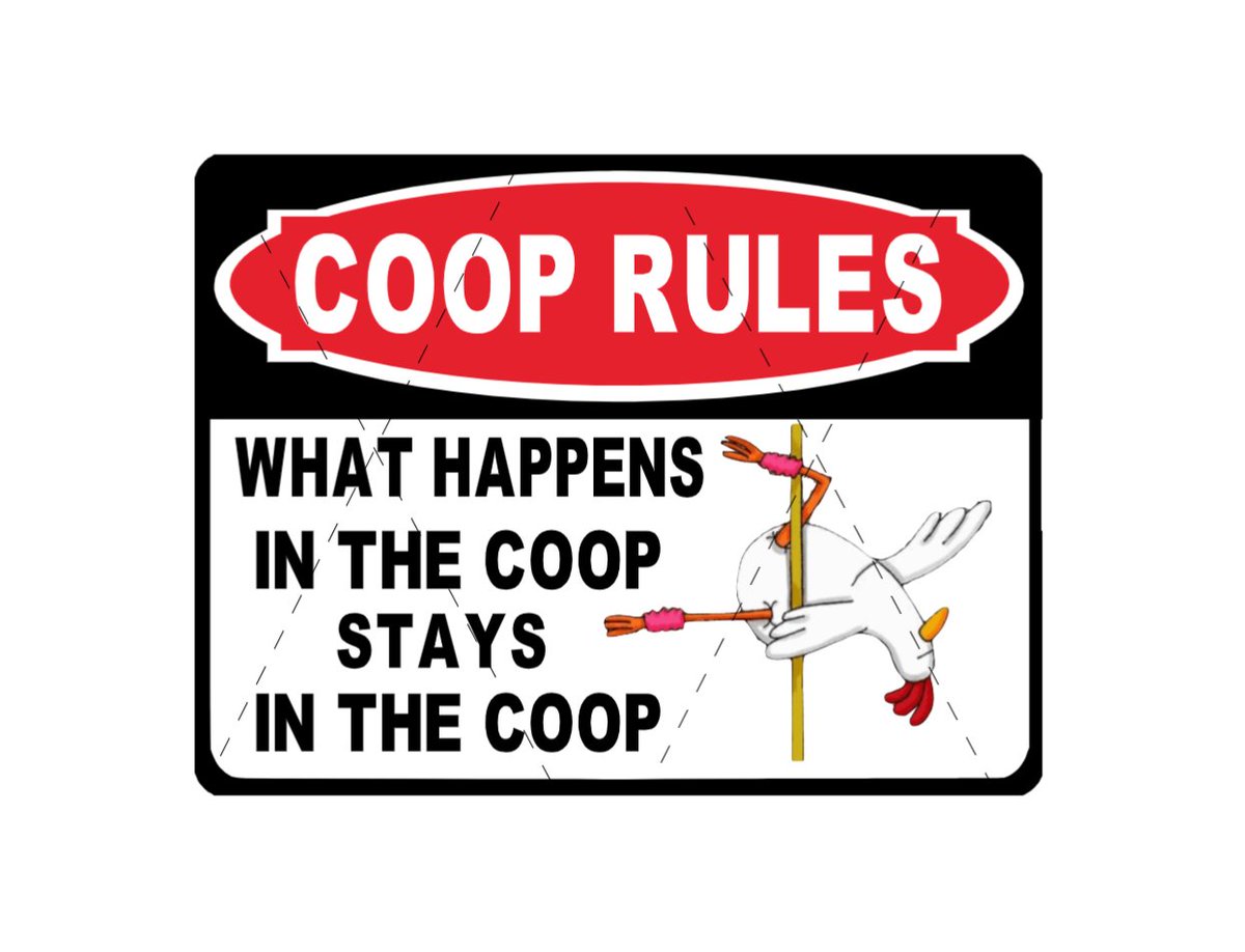 What Happens In The Coop Stays In The Coop Chicken Sign tuppu.net/f69f35f4 #WainfleetTradingPost #Shopify #FarmSign
