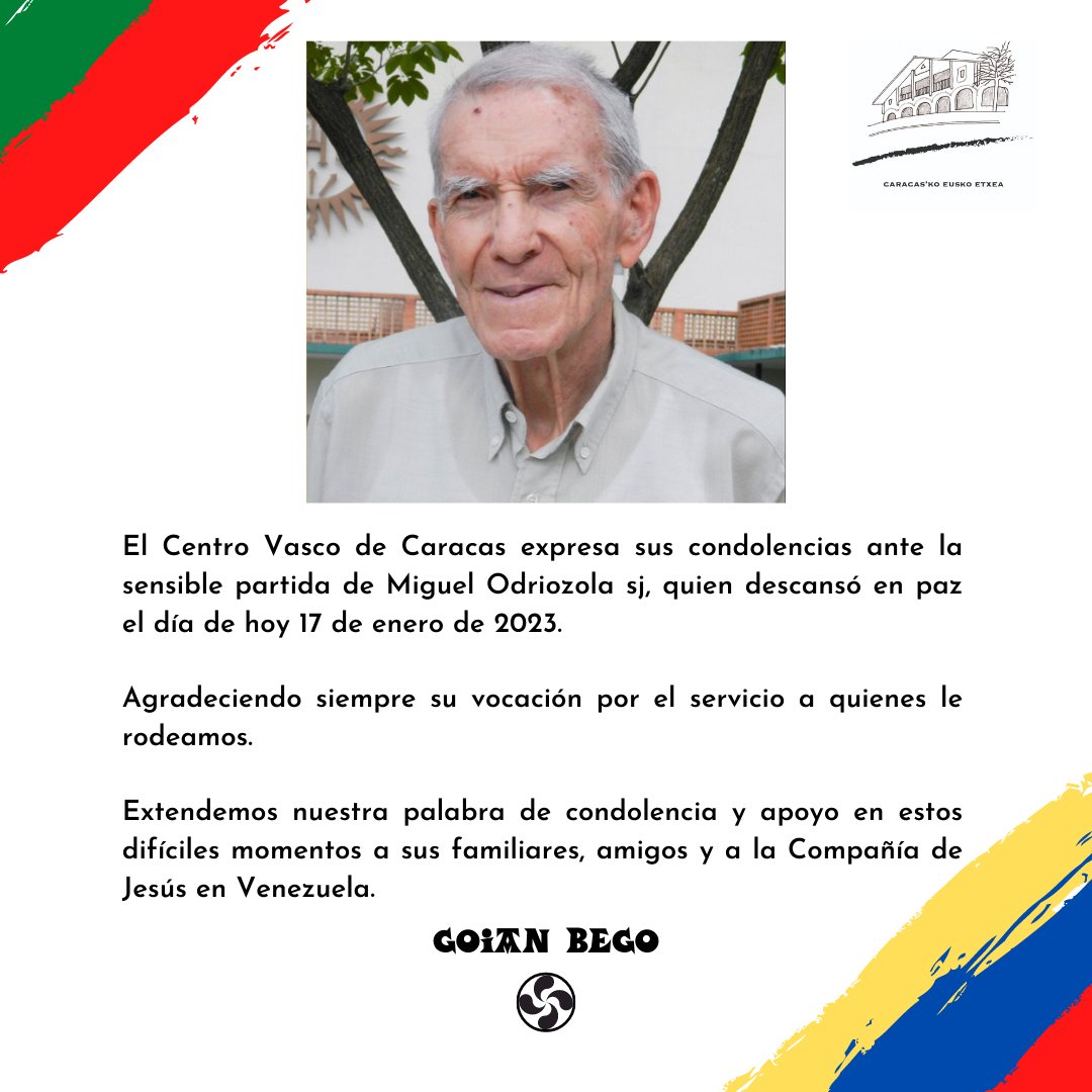Centro Vasco Caracas tweet media