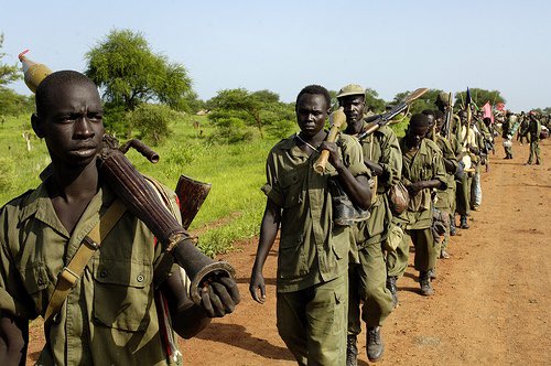 Masha_1230's tweet photo. The War in South Sudan shows the polarization as it’s a civil war and the country is still divided between different groups. As prevention measures, the ICC opened the trial of the former Janjaweed leader Muhammad Ali which is the first trial against him and his war crimes. https://t.co/X5TIirg5D0