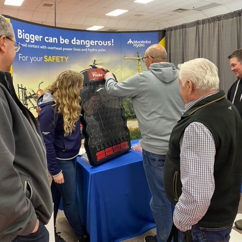 We're at Ag Days in Brandon this week! Come on by and learn about our farm safety programs 🚜 #AgDays23