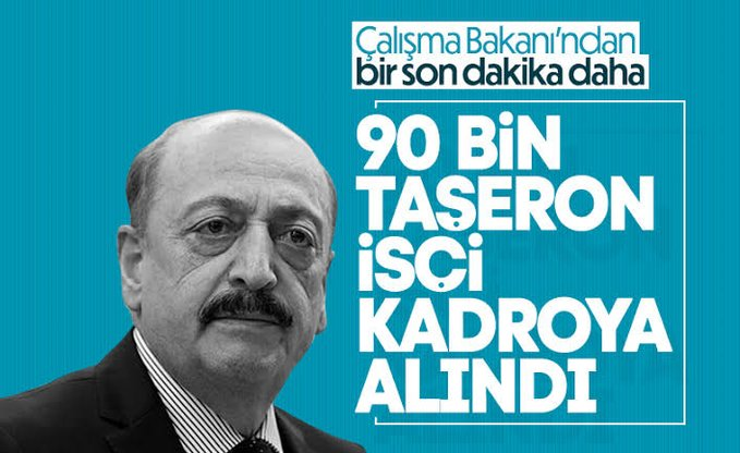 #KitTaseronaKadroHak 90 bin kit tes ses sizi neredesiniz  <a href="/tcbestepe/">T.C. Cumhurbaşkanlığı</a> <a href="/RTErdogan/">Recep Tayyip Erdoğan</a> <a href="/vedatbilgn/">Vedat Bilgin</a> <a href="/csgbakanligi/">T.C. Çalışma ve Sosyal Güvenlik Bakanlığı</a>
