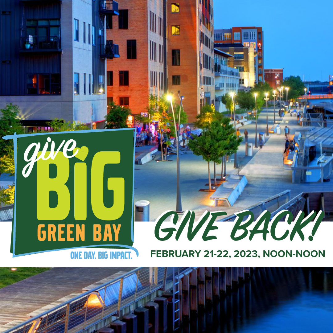 WE'RE IN! Curative Connections has been selected as a 2023 Give Big Green Bay recipient! Save the date for February 21 and 22 and Give Big!

#givebiggb