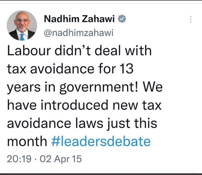 JaneyGodley's tweet photo. @nadhimzahawi What? https://t.co/Teeaumcib7
