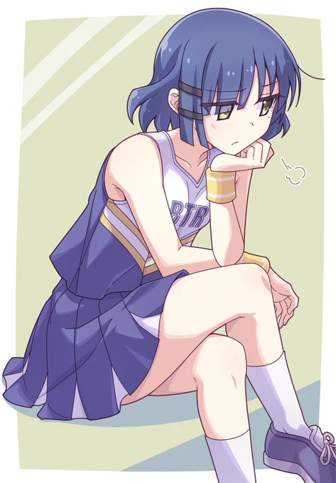 延長戦。結局着せられて不服なリョウさん17日目。#100日チャレンジ 