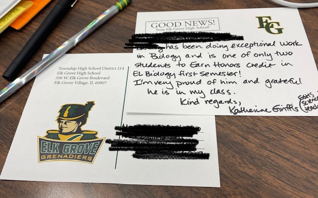 Griffistry's tweet photo. Two of my EL Biology students earned honors credit for first semester! I'm so proud of them and am excited to share this news with their parents! #ELSuccess @ElkGrove_HS #WeAreEG https://t.co/1fcbZgAcdT