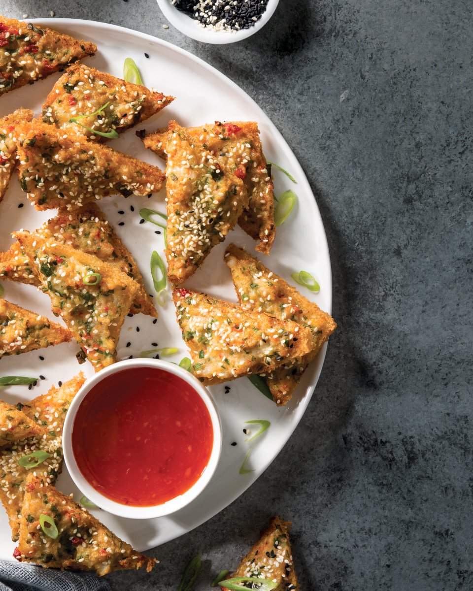 CookinLouisiana's tweet photo. This popular dim sum-style appetizer is full of flavor. https://t.co/A5U2EfRkTh
#shrimp #toast #appetizer #shrimptoast #dimsum #neworleans #nola #Louisianacookin https://t.co/Yqhn7z5IUa