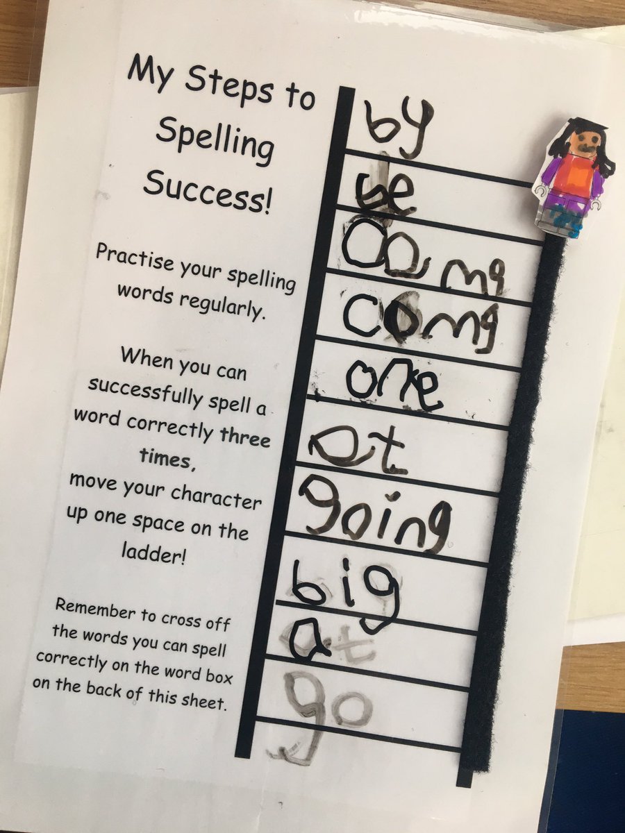 We are successful individuals in P3D! We have been practising our spelling regularly and climbing our success ladders! #VisibleLearning #successfulindividuals