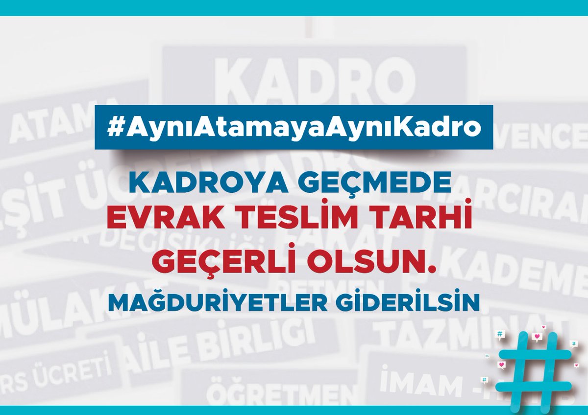 Hayatidumrul's tweet photo. Sınavları Beraber çalıştık, beraber mülakata girdik Beraber atandık, ama arkadaşımın soruşturması erken bitti benim geç bitti, arkadaşım kadrolu ben sözleşmeli olacam, bu bizim hatamız değil, soruşturmayı geç yapanların hatası, mağduriyet giderilsin lütfen 
#AynıAtamayaAynıkadro https://t.co/fvMfdJx6Zf