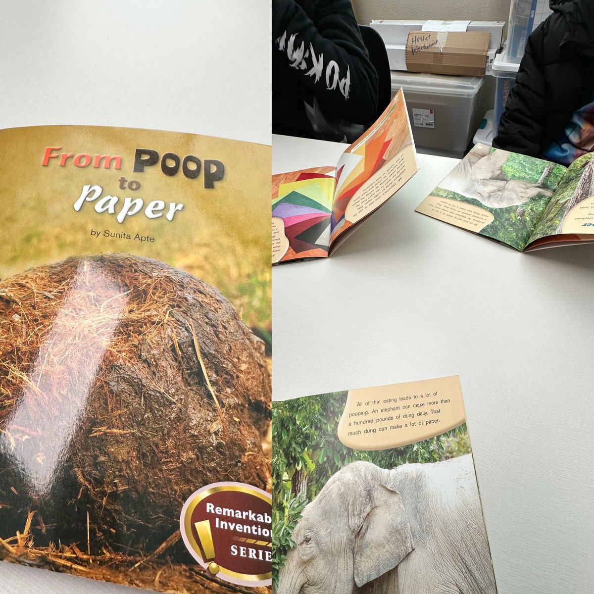 Great book to get back into the swing of things 😆 #NISDMTSS