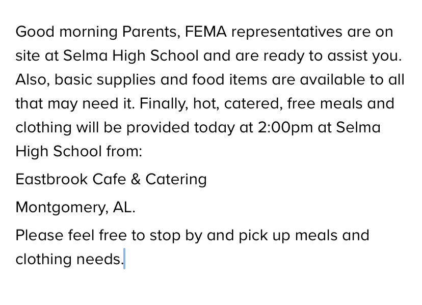 SaintsVirtualSC's tweet photo. #TeamSelma #TeamSCS @SelmaSchools https://t.co/GFc9dZWEnE