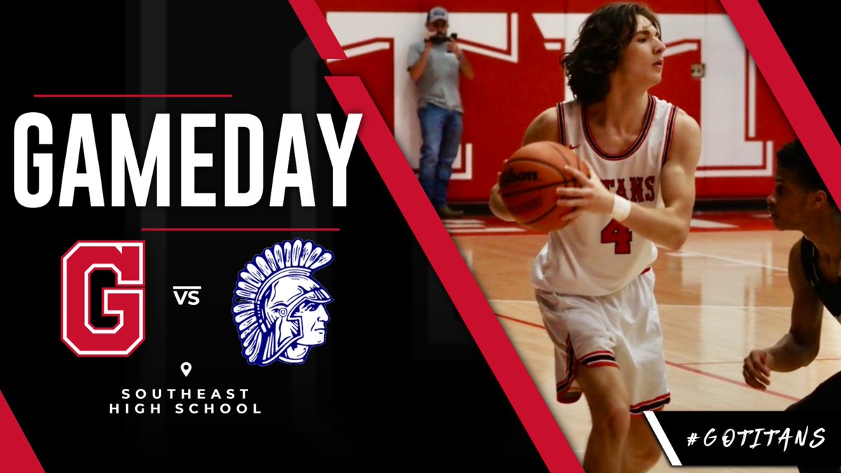Boys Basketball is back on the road tonight at Southeast to end their four-game road stretch! 

5:30 PM - JV
7:00 PM - Varsity