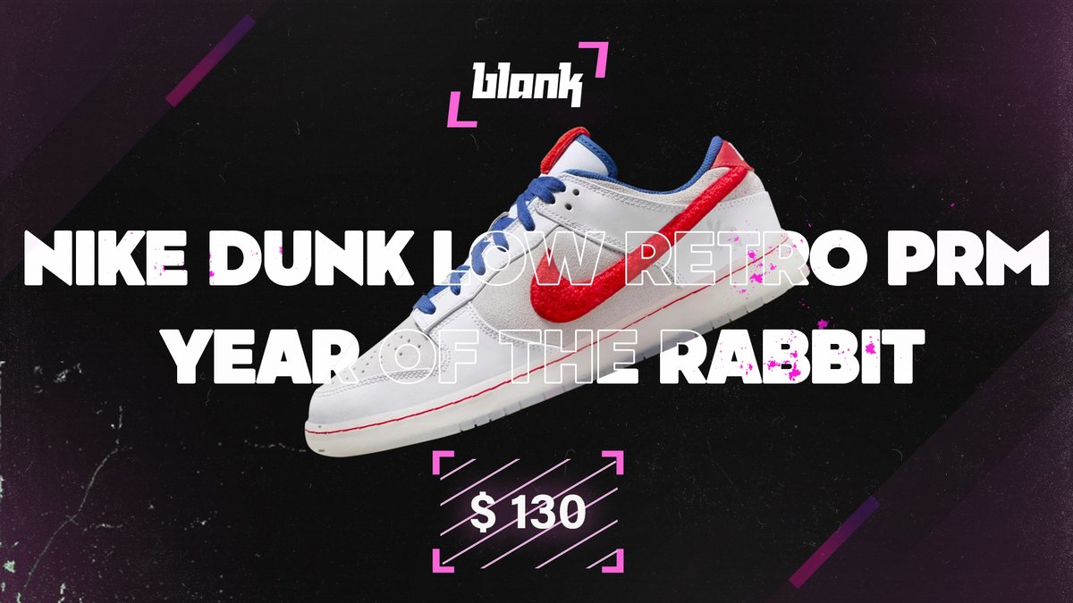 Who all are ready to get their hands on the upcoming drop?🔥 Nike Dunk Low Retro PRM Year of the Rabbit 'Crimson-Varsity Royal' is launching on the 19th of January 🥵 Get your proxies ⤵️ blankproxies.io/dashboard/ RT♻️& FOLLOW✅ for an additional GB of Resi😉