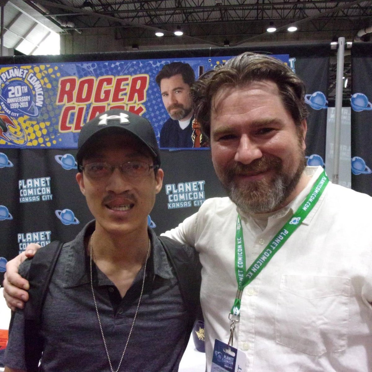 peter_wenzel92's tweet photo. @rclark98 Still one of the greatest days of my life! Meeting you at Planet Comicon in Kansas City back in 2019! https://t.co/fnZfiWEfob