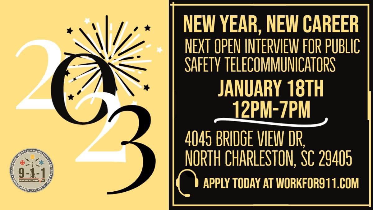 PDowd_911's tweet image. Just a reminder Open Interviews will be tomorrow! This one is later in the day from 12pm - 7pm. We hope to see you there! 
 #ChsNews #WeSaveLives #OpenInterviews