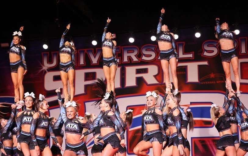 AtaAtomic's tweet image. Such an amazing weekend! 2023 Spirit Of Hope champs &amp;amp; A PAID BID TO WORLDS 🌎🌎💙 Great job to our amazing competitors @Peach_Rays We love y’all 🍑🤍 #DIFC #LLCP