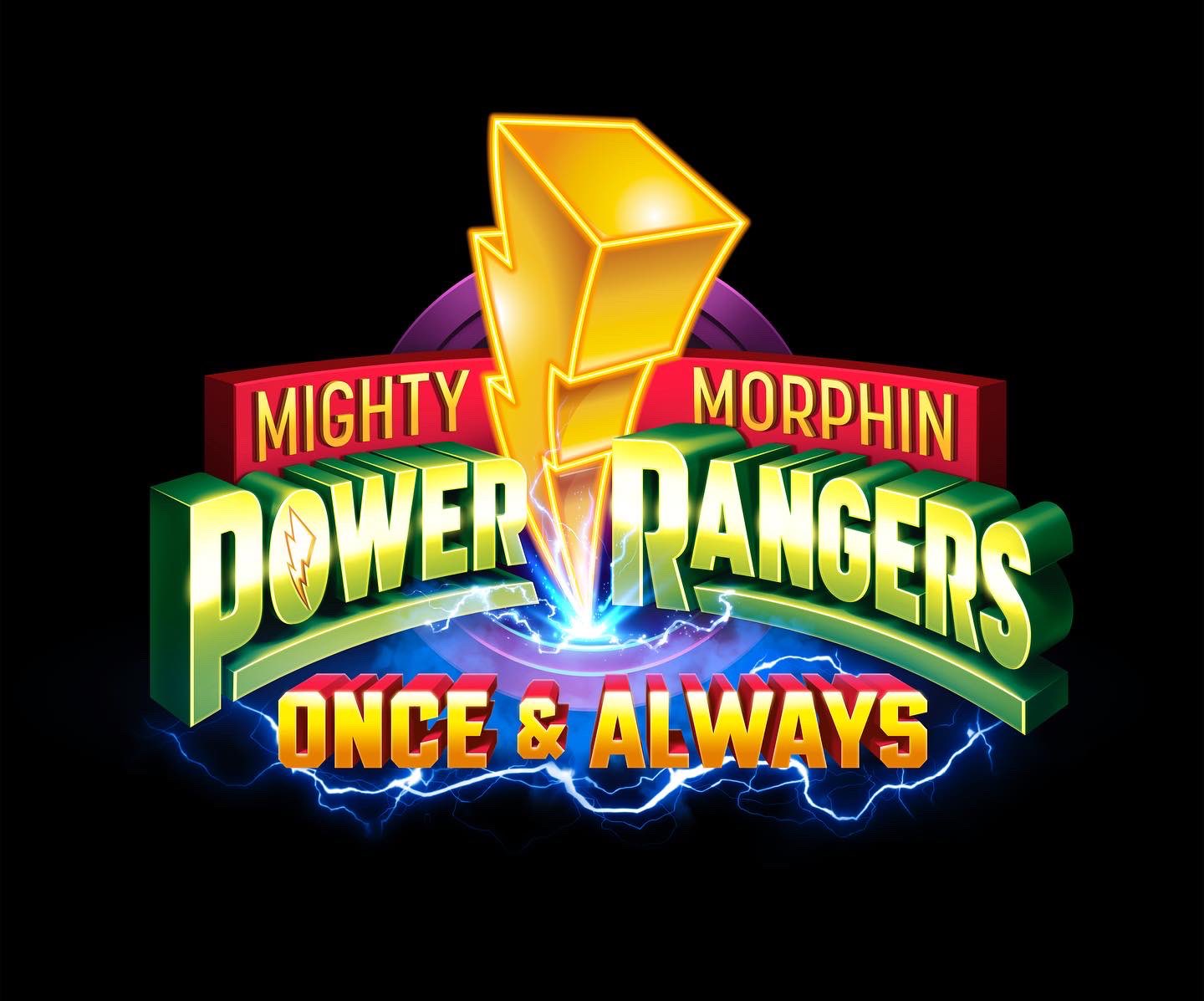 Might Morphin Power Rangers: Once & Always logo