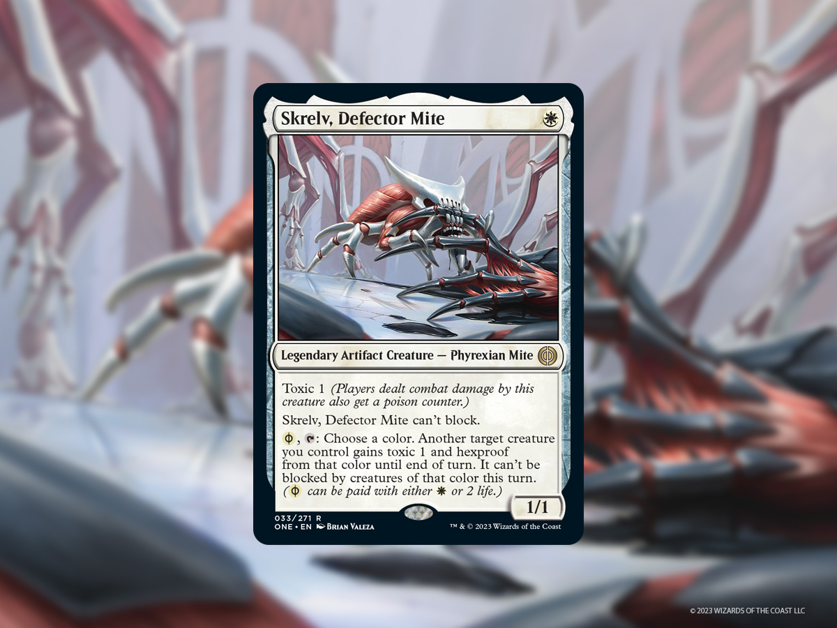 mite cards mtg Phyrexian Mite Token (1/1 - Toxic 1) by Peter Mohrbacher main image 0