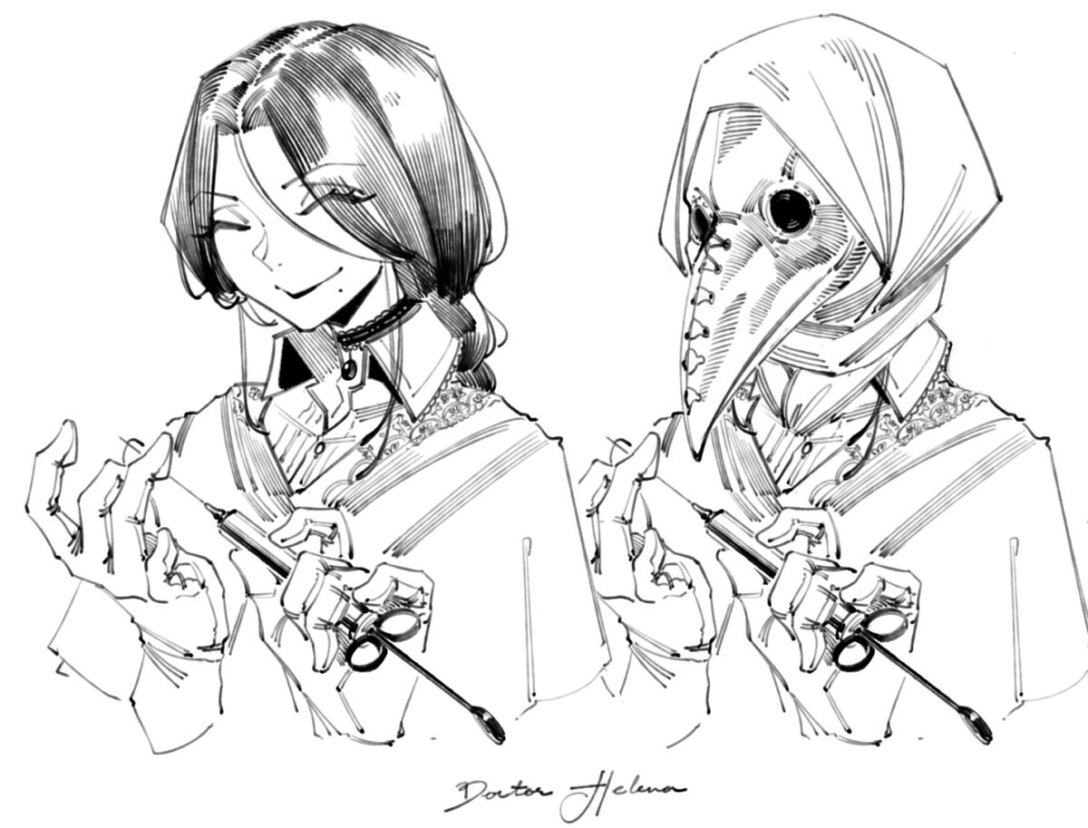 ハリスヒロ🔞 on Twitter: "New character for "The Embodiment of Sins", Doctor