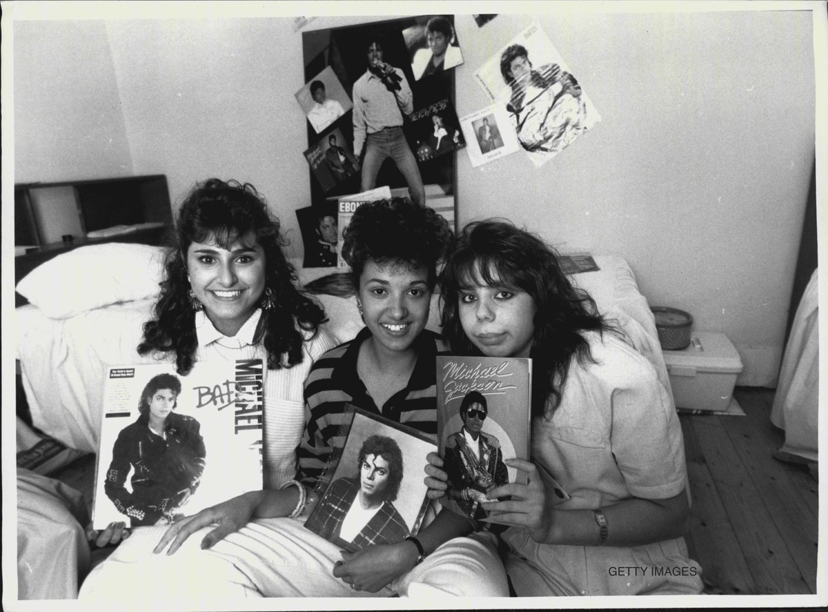 Michael Jackson on Twitter "Fans with their MJ collection photographed