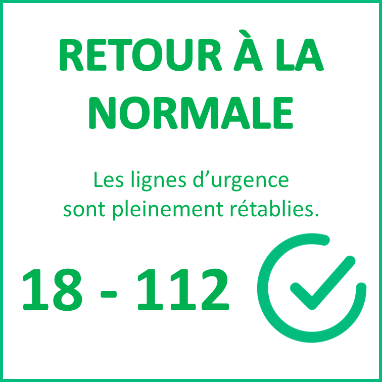 ✅Numéros d'urgence✅
Vous pouvez de nouveau contacter les sapeurs-pompiers de la Drôme en composant le 18 ou le 112.