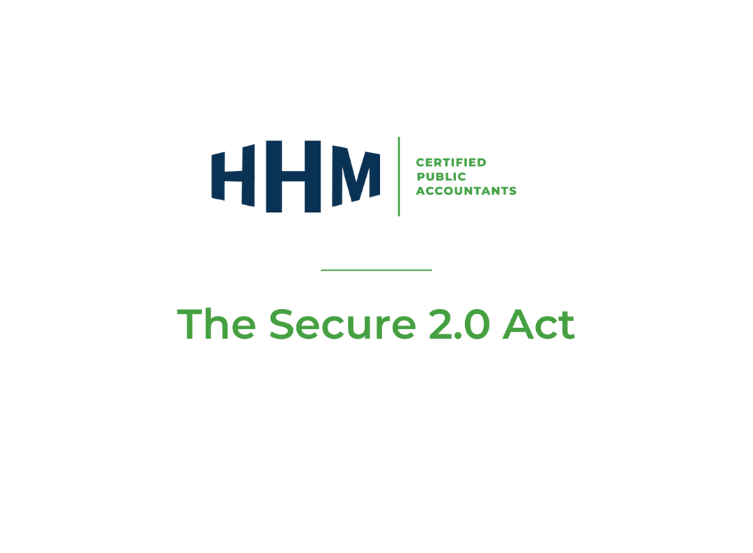 HHMCPAs1's tweet photo. The Secure Act 2.0, a bill signed by President Biden in December, attempts to help Americans plan and save for retirement. Though many of the changes go into effect in later years, some went in effect earlier this month. https://t.co/MFwjqmNVZw
#secureact #secureact2 #retirement https://t.co/qV5CWFpwat