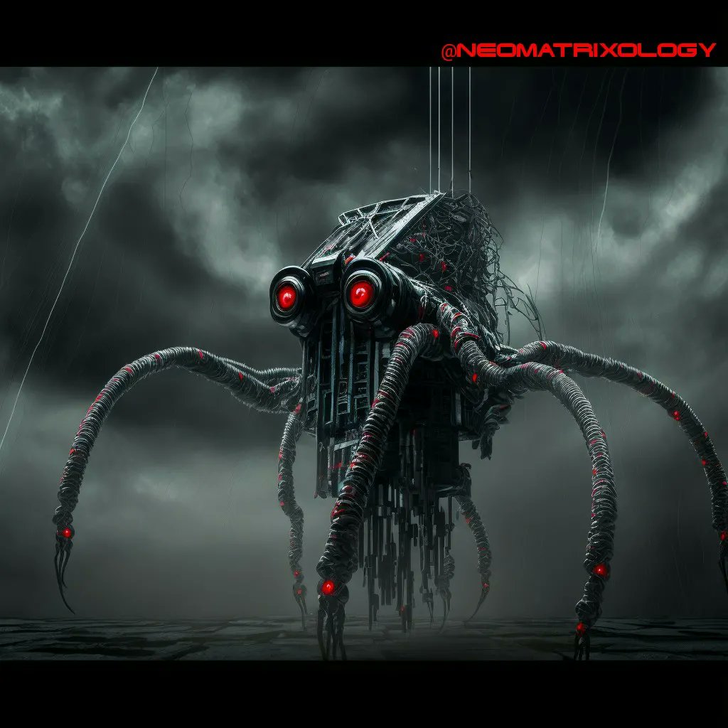 NeoMatrixology's tweet photo. Reached out to the Exile Island Machines who previously assisted w/ repairs upon arrival. They warned the West side of the island was dangerous, the signal came from a heavily gaurded place called the Sanctuary, and to proceed with caution... 
#Matrix #SearchForTheOracle #AIArt https://t.co/KEEk3j78Xj