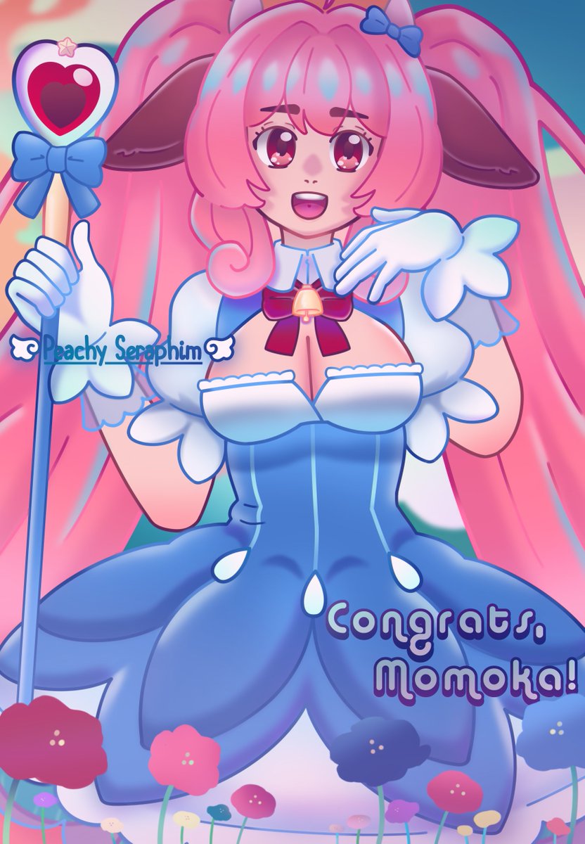 Okay, now I'm done I swear!

Congrats on your second anniversary Momo!

#cow #magicalcow #magicalgirl #animewaifu #animegirl #vtuber #vtubing #vtuberuprising #twitch #baker #live2d #painttoolsai #kawaiiaesthetic #kawaiiart #cowsofinstagram #cowgirl #kawaiigirl🌸 #aesthetic