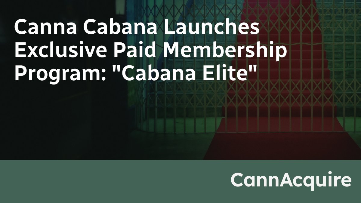 Customers can now sign up in-store and online to receive special perks such as discounts, exclusive sales, and contests. What do you think of this new membership model?
#CannAcquire #Canadian #retail #cannabis #membership #paid #exclusive