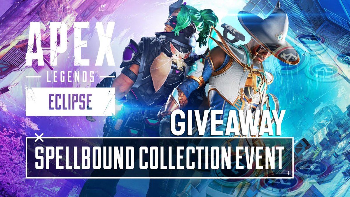 VkJustSmile's tweet photo. 🌌 APEX SPELLBOUND EVENT GIVEAWAY 🌌

- 6700 Apex Coins that can be yours 💰💰👇

1X (PC WW)
1X (PS4/5 EU Only)
1X (XBOX WW)

REQUIREMENTS:
🔁 RT = PC
❤ Like = PS4/5
✍ Comment 💚 =  XBOX
👉 Follow @VkJustSmile &amp; @EA_Espana

* Winners announced on Tue 24th. 🍀 https://t.co/nK3NiO6kZx