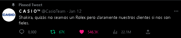 BThetiju's tweet photo. @CasioTeam Avía jurado que ese tweet era falso 🤣🤣🤣🤣 https://t.co/geAnvV2wOK