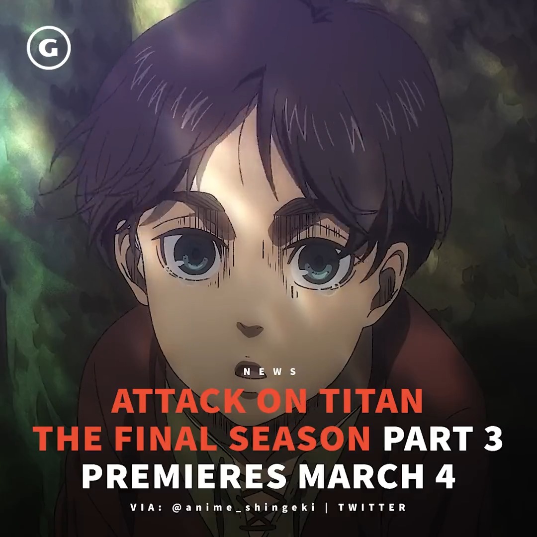 First Part of Part 3 of Attack on Titan Final Season Premieres
