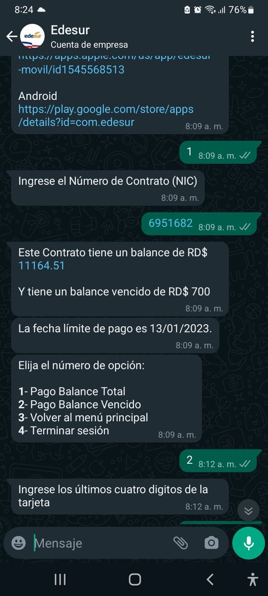 FranciscoDLRSA's tweet photo. @edesur @ProConsumidorRD mínimo que sea una tienda ,un colmadon o una empresa para que ami me llegue una factura de 11mil peso esto es el colmo el colmado que queda al lado le llega de3500 y asi contodo ysus frizer  y yo que tengo una nevera televisión,  abanico me llegade 10000 https://t.co/V4uX66DIYO