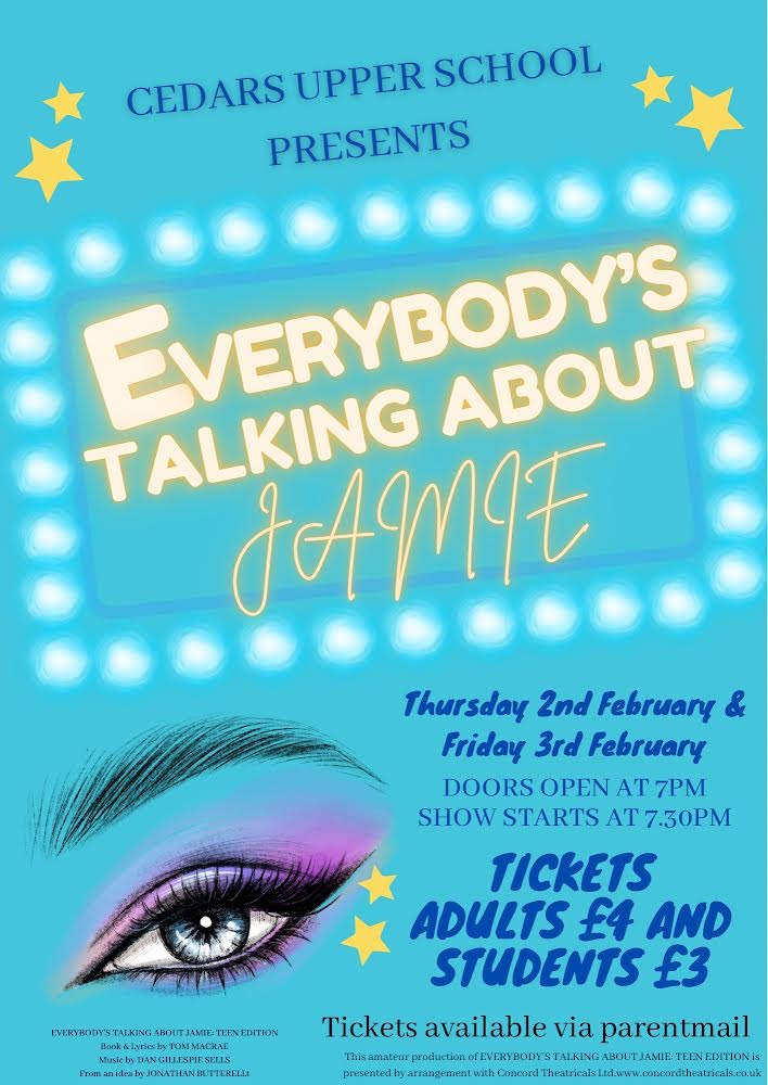 Cedars Upper School (@cedars_upper) on Twitter photo Coming and join us to watch our amazing musical. Tickets are on sale now. #creative #achievingexcellence <a href="/mjpGibbs/">Mark Gibbs</a> <a href="/Mnormanedu/">Melanie Norman</a> <a href="/F_MLeah/">Leah Ferguson-Moore</a> <a href="/MrsB_FCCT/">Flora Burt</a> <a href="/ChilternLT/">Chiltern Learning Trust</a> <a href="/linsladeschool/">Linslade School</a> Coming and join us to watch our amazing musical. Tickets are on sale now. #creative #achievingexcellence <a href="/mjpGibbs/">Mark Gibbs</a> <a href="/Mnormanedu/">Melanie Norman</a> <a href="/F_MLeah/">Leah Ferguson-Moore</a> <a href="/MrsB_FCCT/">Flora Burt</a> <a href="/ChilternLT/">Chiltern Learning Trust</a> <a href="/linsladeschool/">Linslade School</a>
