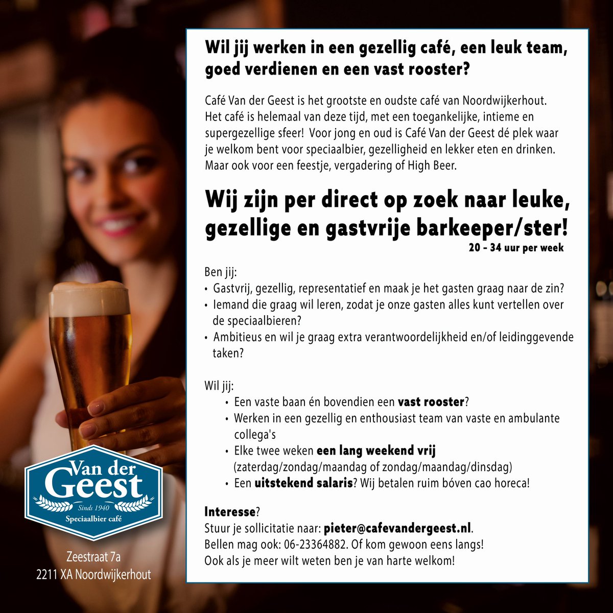 Café van der Geest tweet media