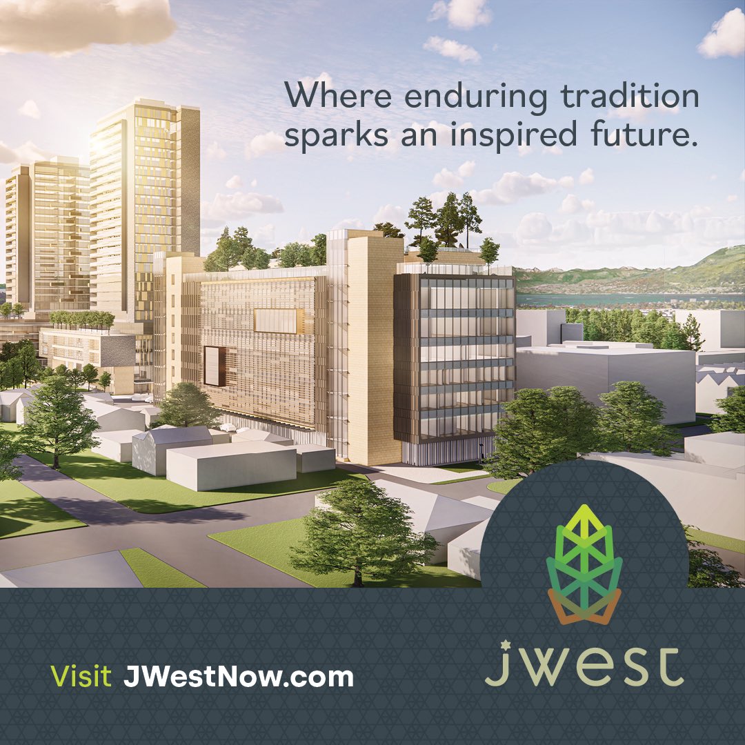 With gratitude, we share that the Roadburg family foundations announced a $36M matching challenge for JWest! This gift marks the single largest donation given to the project &amp; the Roadburg family hope to inspire the community through their family legacy: bit.ly/Roadburg-Match…