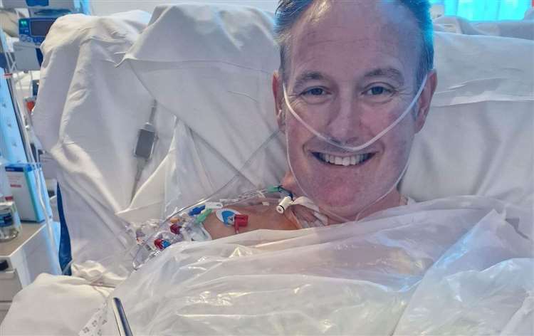 <a href="/NWAngliaFT/">NWAngliaFT</a> Micky had five false alarms before having his transplant at the sixth attempt.

Wife, Raechell, admits she never wanted to donate her organs until Michael got poorly, but now 'I've joined the register, I give blood and I've signed up to give bone marrow.' 💙

<a href="/NHSOrganDonor/">NHS Organ Donation 💗🫀🫁</a>