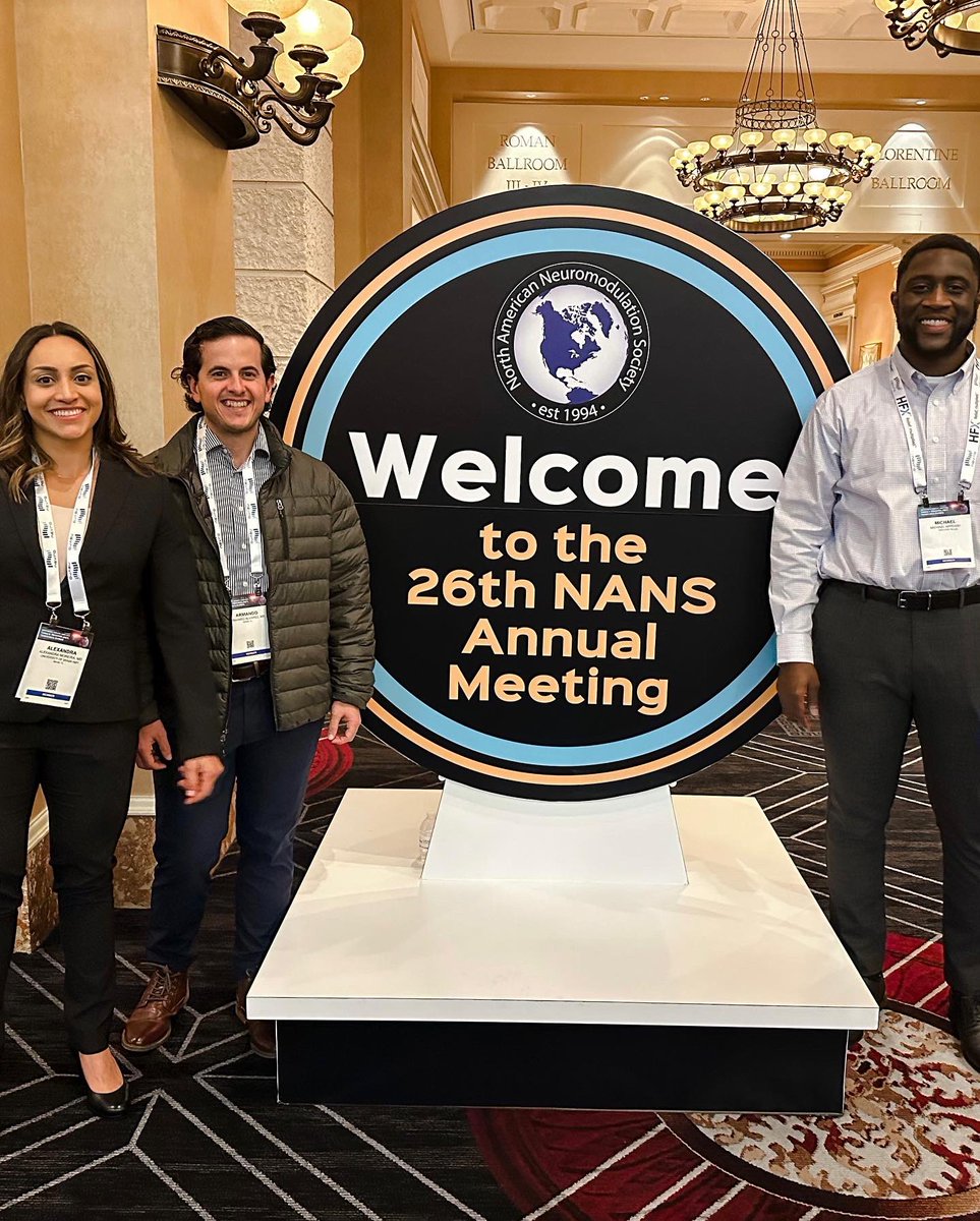 UMiami_PMR's tweet photo. Proud of our UMiami PMR family for presenting their research & learning advanced procedures at the 2023 NANS meeting cadavar lab this past weekend👏👏 #interventionalpainmanagement #physiatry #allabouttheu🙌 #pmr #neuomodulation #nans2023 @nansociety https://t.co/Ob5iNSjf8T