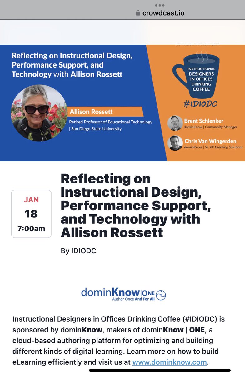 Allison Rossett tweet media
