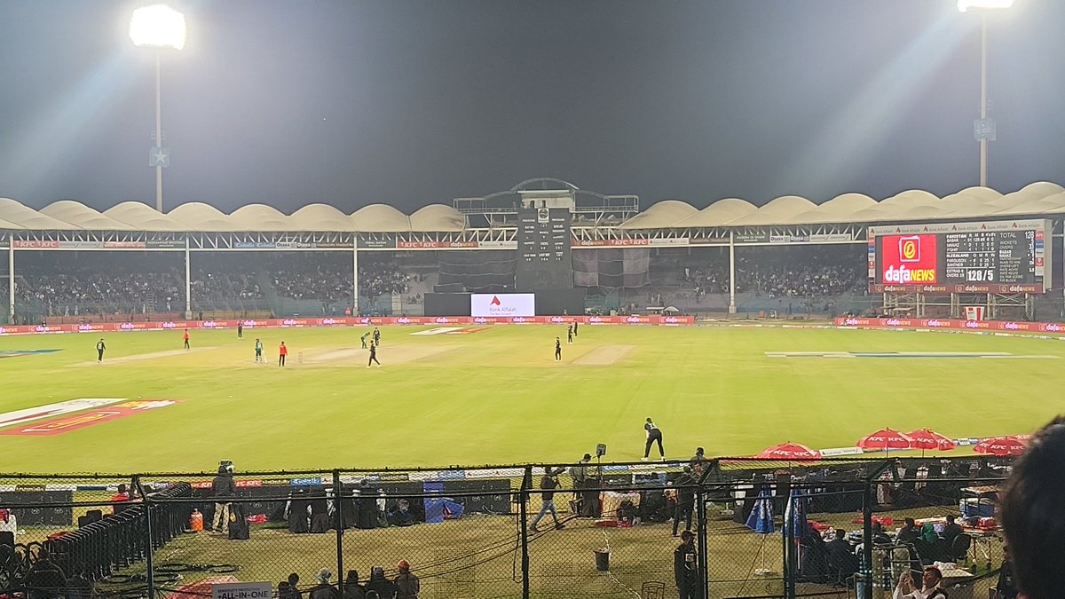 First ever live cricket match #PakvsNZ, what an experience!!!