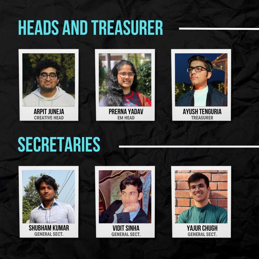 IEEE NSUT is elated to announce the core team of TechWeek’23. From conducting one of India’s largest Hackathon to having amazing cultural nights, our core team along with the contributing members has been putting up all their efforts for the huge success of this event #TechWeek23