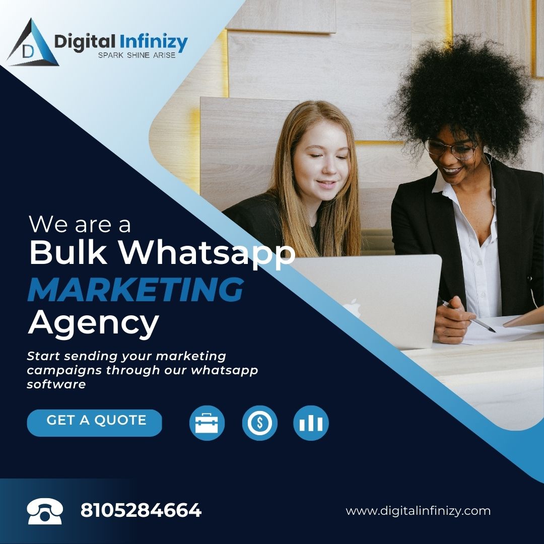 DigitalInfinizy's tweet photo. We are one of the leading WhatsApp Marketing Agency in Bangalore India. WhatsApp Marketing is one of the most effective ways to boost your brand awareness in less time. You can be in direct contact with your client without any hassle. Contact us Today!
https://t.co/2jU7KywjQM https://t.co/iCGlx0u2Eo