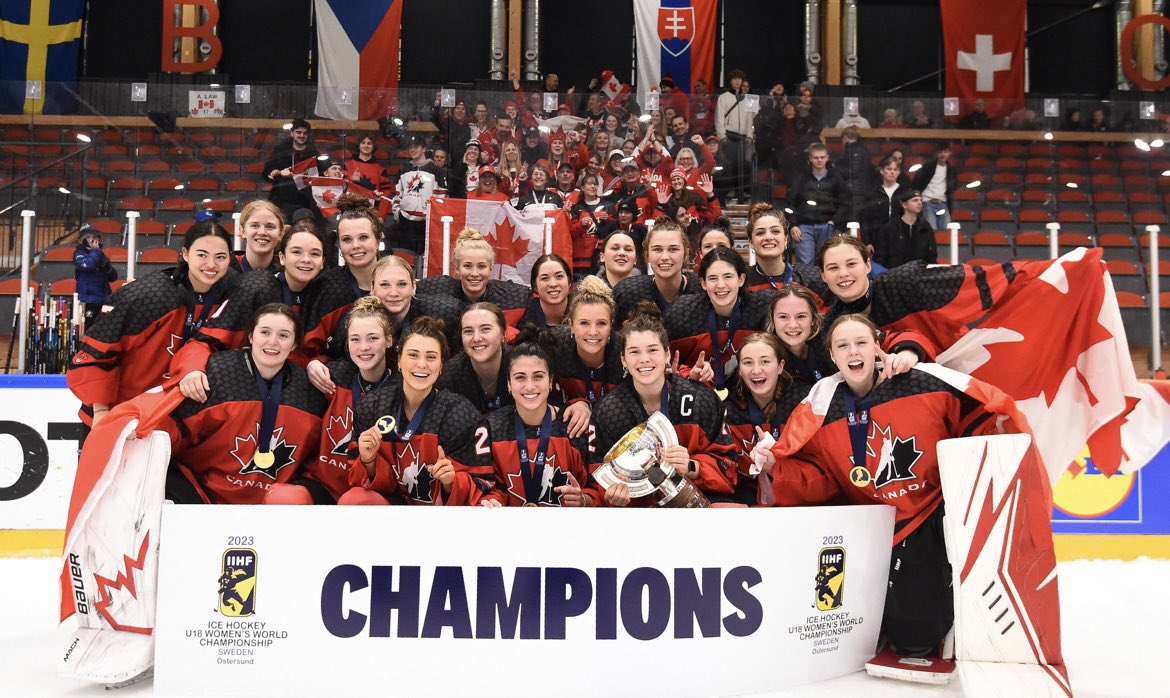 Thank you <a href="/HockeyCanada/">Hockey Canada</a> and <a href="/IIHFHockey/">IIHF</a> for an unforgettable experience!