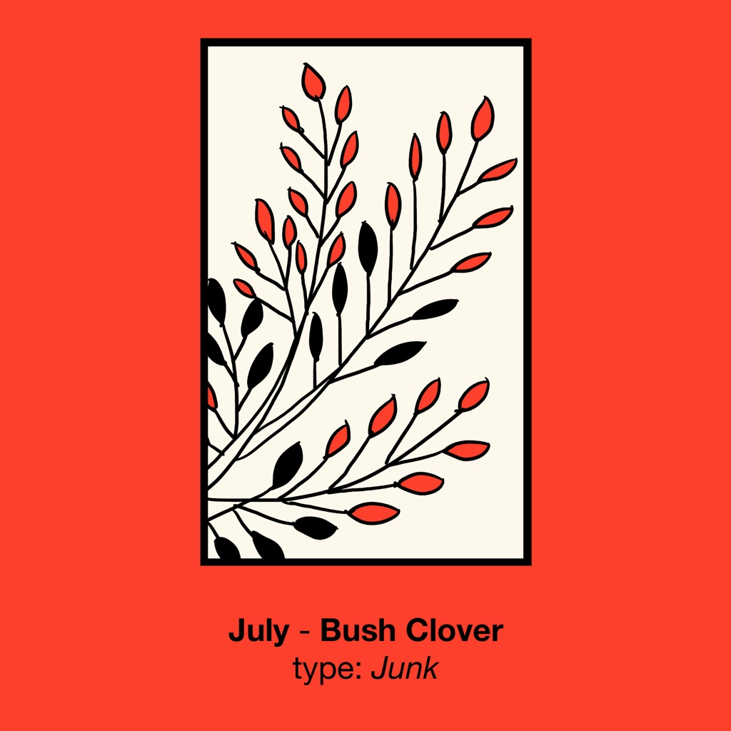 sommattuu's tweet image. #cardgame #GoStop July - Bush Clover - Junk
#drawing #illustration #cartoon