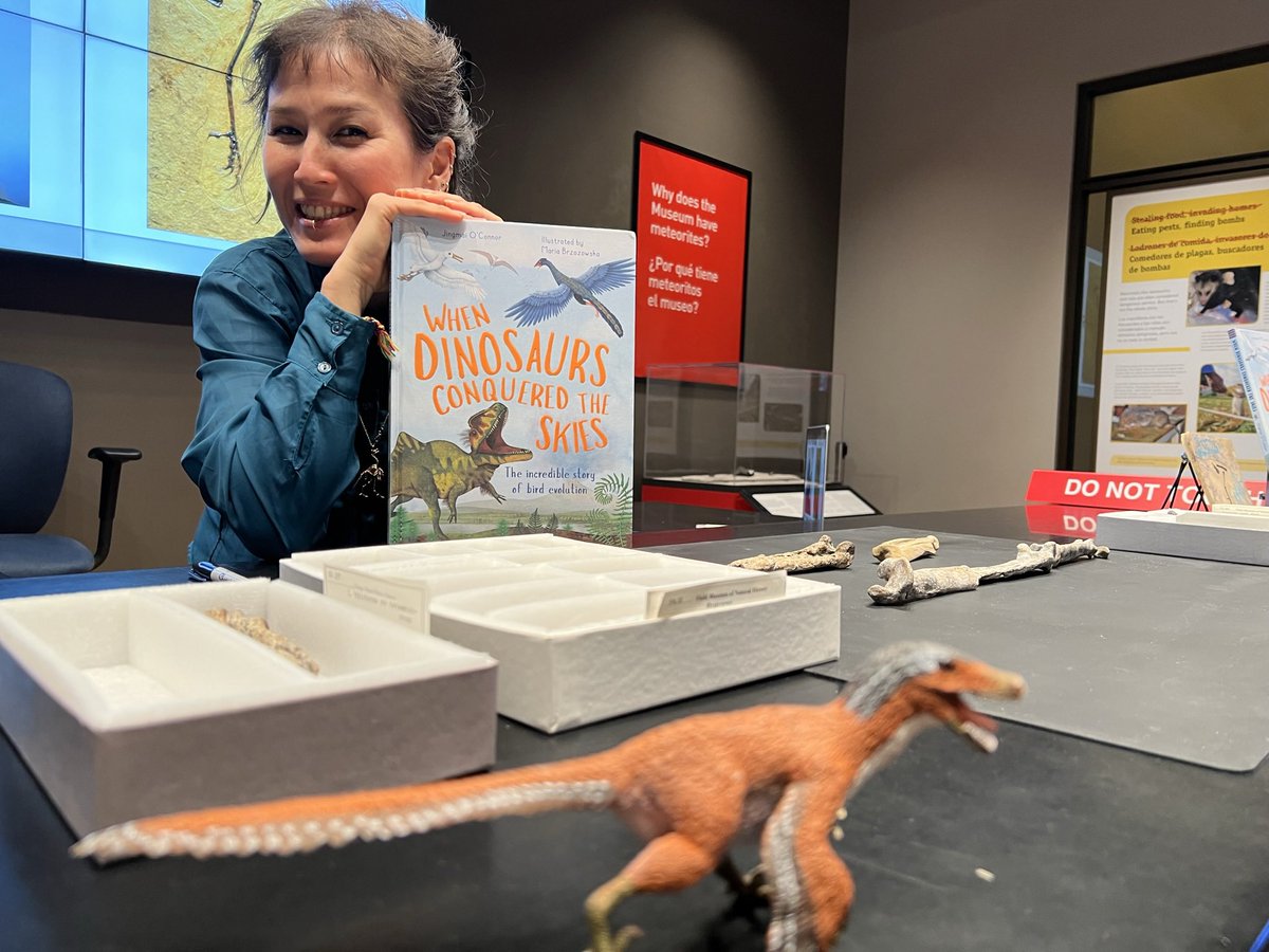 Lisa_Fielding's tweet photo. She’s friends with @SUEtheTrex &amp; hangs out with pre historic birds at the @FieldMuseum ! Meet @Paleontologista the #Dinosaur curator in this month’s episode of #BackstageChicago. 🦖🦕 https://t.co/RWMcHpkVWP @WBBMNewsradio @WBBMPodcasts https://t.co/0F8wBv2hAk
