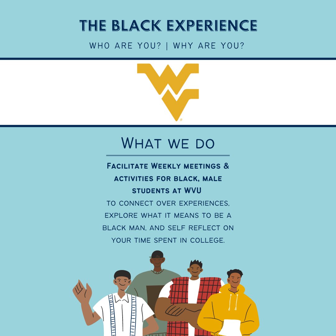 A place created by a Black male student for Black male students? Yup! Tap in on January 22nd  at 2PM in the Mountainlair- Mountain Room to Learn More.