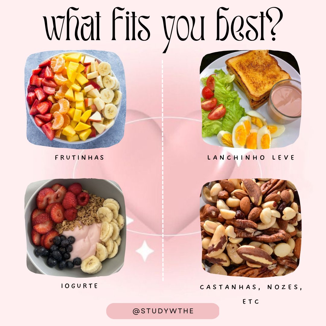 studythena's tweet image. 10. qual seu lanchinho preferido?